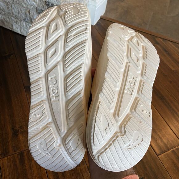 Hoka Ora 3 Recovery Slides Vanilla Beige Cream Men’s 12 New main image 6